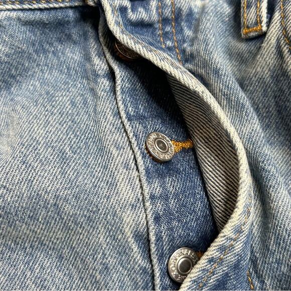 RE/DONE | 70s Stove Pipe Jeans | Favorite Bleu | Size 31 - Picture 5 of 14